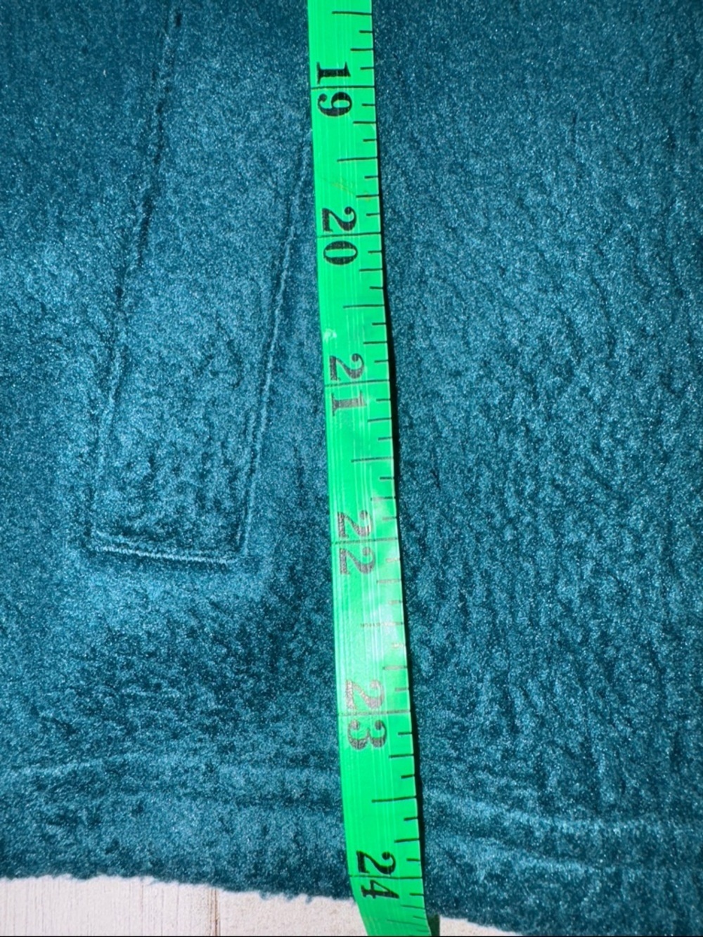 Old Navy Teal Half-Zip Fleece Pullover 3X - Picture 12 of 13